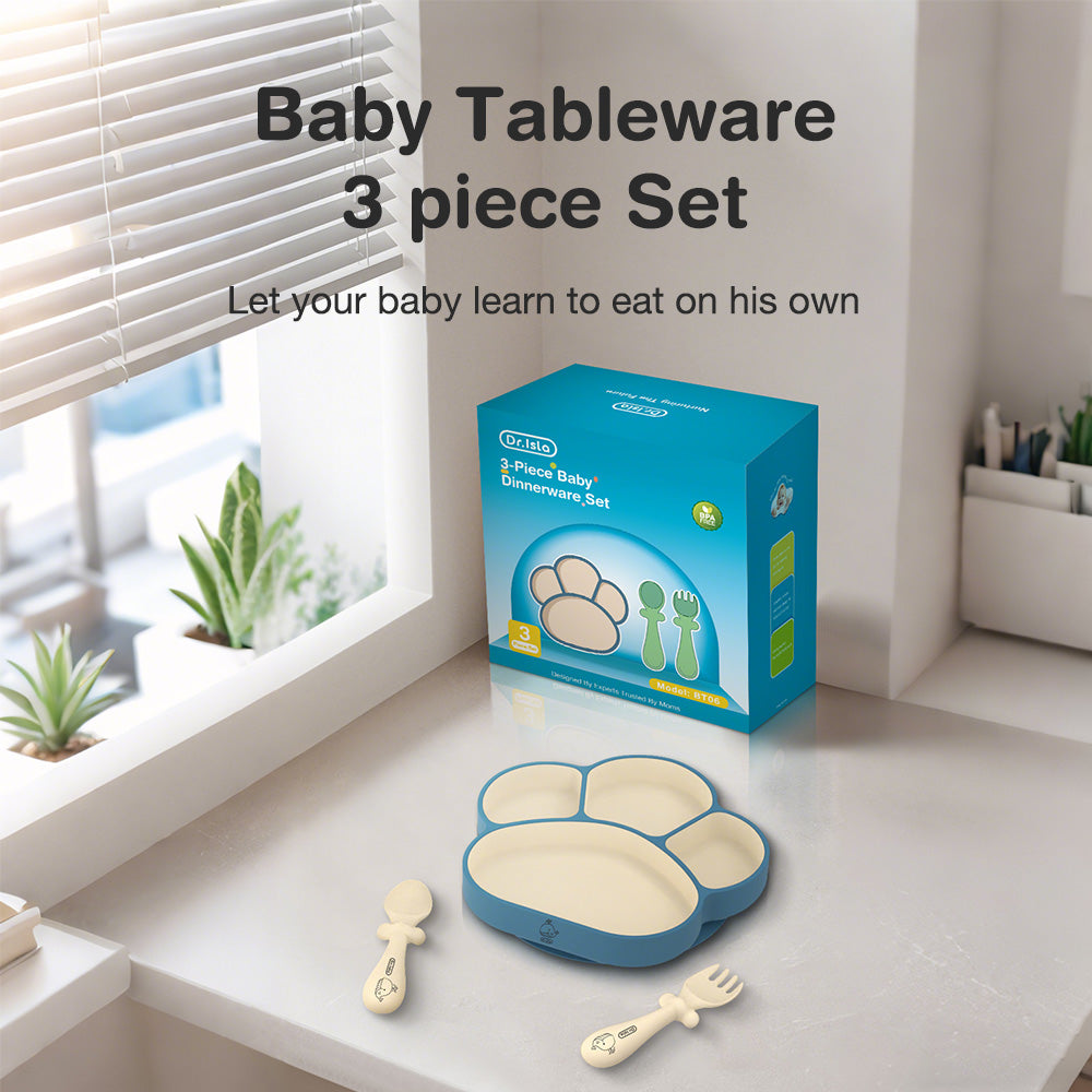3-Piece Baby Dinnerware Set - BT06