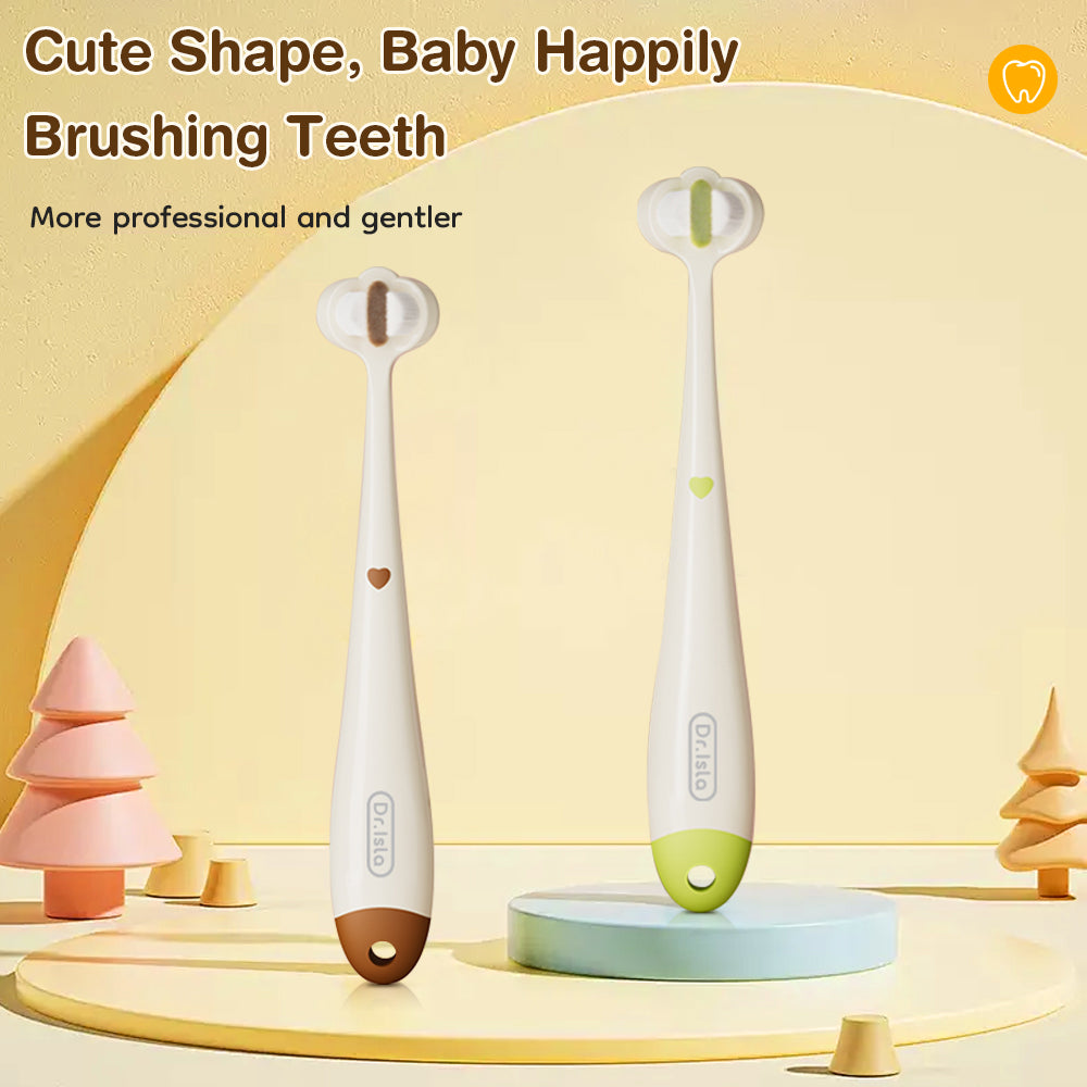 3-sided Kids Soft Brush - BT12